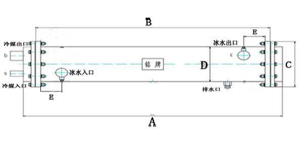 壳管式蒸发器